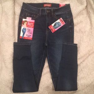 Wax Jeans High Rise Waist Butt Lift Jeans